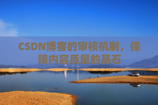 CSDN博客的审核机制，保障内容质量的基石